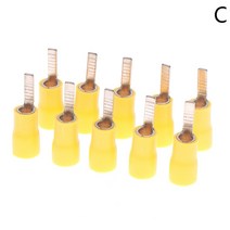 케이블커터 압착기 전선 슬리브 DBV1.25-10 DBV2-14 칩 모양 냉간 압착 단자 플매트 카펫 러그 인 절연 블레이드 케이블 매트 핀 터미널 커넥터 DBV5.5-10, [03] DBV5.5-10, [01] 20피스