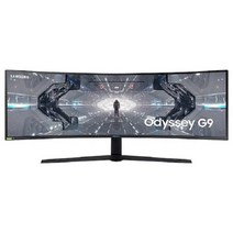삼성전자 오디세이 G9 C49G95T VA패널 퀀텀닷 광시야각 240Hz 49인치 DQHD 커브드 모니터