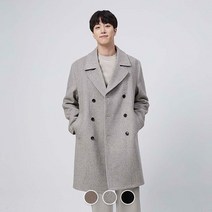 [지오다노] 071915 울/캐시미어 더블 코트