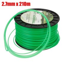 원예부자재 2.4mm x 104m /2.7mm 88m 트리머 스틸 나일론 와이어 로프 코, 01 2.7MM x 210M