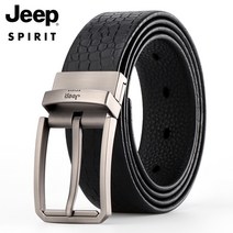 JEEPSPIRIT 남성용 가죽 자동 버클 벨트 OM18CD996BT0439