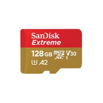 샌디스크 Extreme microSDXC 메모리 Class10 A2 UHS-1, 128GB
