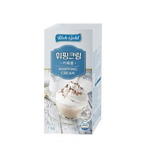 리치골드 휘핑크림 1kg x 5개