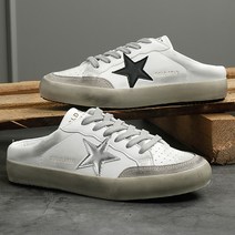 이제이슈즈 별 디테일 남자 운동화형 남성 블로퍼 슬리퍼 스니커즈