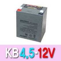 W4ACB94L 발전기시동용 배전반정류기 전동완구 12V4.5AH무누액밀폐형축전지 kb 소방용 UPS Atrasbx 한국아트라스BXKB4.5-12 통신용 무보수밀폐형축전지 6v4.5ah, GL 1