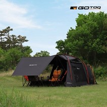 고투 블랙 인젠트 리빙쉘 캠핑 텐트, 단품