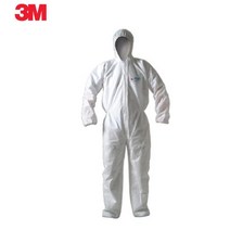박영현장 3M 보호복 L 원피스형 피부보호안전복 페인트 방염복 정비 오물방어, 1개
