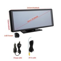 미니TV 리어 dmb 휴대용 Chelong 10 인치 자동차 미러 모니터 카플레이 안드로이드 자동 무선 연결 멀티미디어 비디오 플레이어 GPS 내비게이션 대시보드119377, monitor, monitor