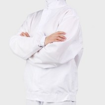 소보로샵 제전복 피스 복 방염복 작업복 조리 위생 식품 크린룸 상의