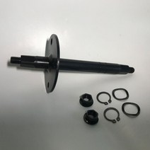 스피닝 자전거 페달 베어링 액세서리 홈 운동 축 스포츠, [01] 165x17mm