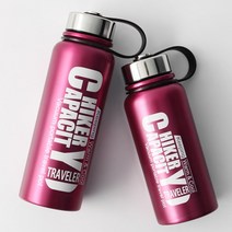 아웃도어 보온병 자전거 바이크 스텐 보온 보냉 물병, 아웃도어 보온병(실버)_950ml, 1개