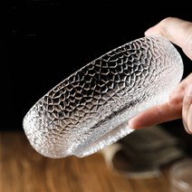 예쁜 그릇 집들이 선물투명 일본식 유리 샐러드 그릇 430ml 가정용 인스턴트 국수 수프 과일 크리에이티브, 한개옵션0