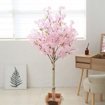 조아트 자작나무 인조나무 벚꽃나무 실내조경, 벚꽃나무 150cm