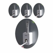 욕실용품 효율적으로 치약 짜는 원터치 자동 디스펜서 X 4개입, 상품선택, 비바 P000DPSN