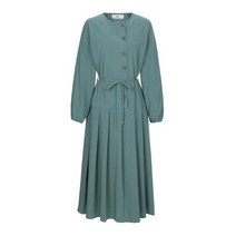베스띠벨리 베스띠벨리 22S/S 플리츠 스커트 배색 스트링 노카라 원피스 BEO2566MI