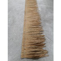 인조 볏짚 초가집 시골 지붕 초가 어닝 인테리어 지푸라기, 연옐로우