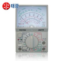 ZDC340864태광전자 아날로그테스터기_TK-260TR_1 000V_(EA), 1개