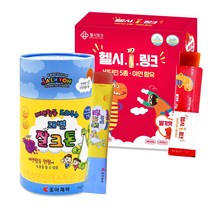 조아제약 잘크톤 젤리스틱 쾌변 포도맛 30포 + 헬시.I.링크 젤리스틱 딸기맛 30포, 쾌변포도맛+헬시I링크, 1세트