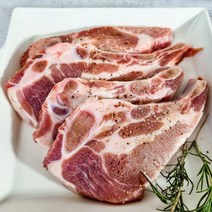 [버크셔K] 지리산 흑돼지 LA식 생돼지갈비 1kg, 1개