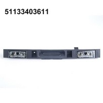투어링 부츠 트렁크 리드 후면 핸들 BMW 호환 X3 E83 51133403611 용 키 버튼 포함 검정색 뚜껑 ABS 외부, 한개옵션0
