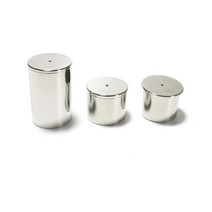 QBB 밀도 비중 컵 코팅 액체 농도계 Pycnometer 스테인레스 스틸/알루미늄 합금 37/50/100ML, 02 Stainless Steel_03 100ML