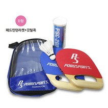 스포츠_ 포부 - 패드민턴세트 B형 깃털공3 라켓2 가방, 선택완료
