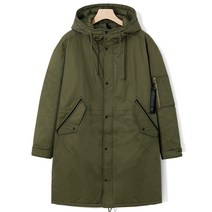 개파카 오버핏 롱야상 (MDPD081WS)