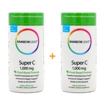 레인보우라이트 슈퍼 C 1000mg 60정 X2팩, 60, 1개