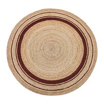 거실 카페트 멍석 카펫 천연 황마 전통 손 뜨개질 내마 모성 내구성 러그 현대 13