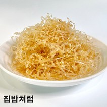 [집밥처럼 오징어실채볶음] 꼼꼼한 포장과 당일조리로 유통기한이 넉넉한 달콤짭짤 쫄깃한 식감 간편한 상차림 엄마손맛 가정식 수제 밑반찬, 60g, 1팩