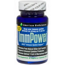 American BioSciences ImmPower AHCC 1g 30정
