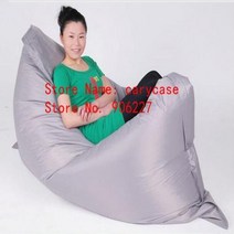 빈백소파 특대 편안한 두 성인 플로트 수영장 부동 콩 가방 라운지 쿠션야외 즐거움을 수용, light grey, 1개