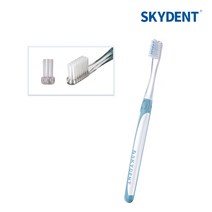 스카이덴트 NO. 24 Medium 미디엄 칫솔 미디움 엠 M 치솔 일반모 중간모 치석제거 치과칫솔 SKYDENT, NO.24 M, 1개, 1개