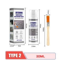 견고한 30/100g 실란트 방수제 화장실 누출 방지 나노 스프레이 접착제 트래핑 지붕 수리 도구, 03 30ML, 03 30ML