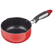 PEARL METAL 양쪽 입 14cm 인 소형 플루오린 가공 냄비 [가스 화재 만]