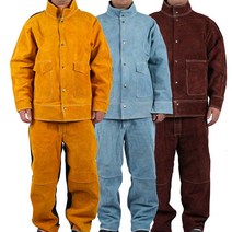 방염복 용접 작업복 산업용 방화복 방열복 안전복, 오렌지 믹스 탑, 1개