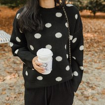 에브리나나 / 땡땡이 도트니트