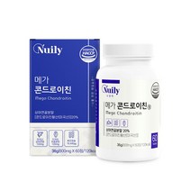 콘드로이친가루 정 상어연골 콘드로이친분말 보스웰리아 초록잎홍합 해조칼슘 수슬추출 식약청해썹인증, 60정, 1개