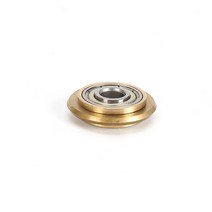 유리 세라믹 타일 로터리 베어링 휠 교체 합금 커터 텅스텐 카바이드 티타늄 코팅 1x22 Mm, 한개옵션0