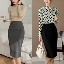 시크라인 테렌 에이치라인 스커트 CLLC-S-11