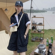 여성 골프 점프수트 연습장 연습복 봄여름 데일리 필드 점프슈트