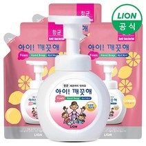 [신세계TV쇼핑]아이깨끗해 용기 490ml 1개+리필 450ml 3개, 1세트, 1.레몬 490ml 1개+450ml 3개