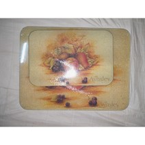 Ansley ORCHARD GOLD SURFACE SAVER 2 PIECE SET 앤슬리오차드 강화유리도마 2p 1셋트(대 소), 1세트