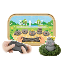 쫀득돌 클레이 키트 반려돌 워리스톤 만들기 세트 DIY 돌점토 락클레이
