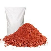 체로 거른 고은 EM 흙공 황토 흙 생황토20kg