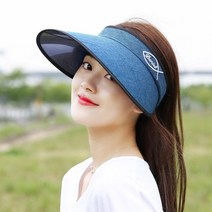 체리플로피 여성썬캡 여름모자 돌돌 골프 등산 자외선차단 햇빛가리개모자 드니엘썬캡0143 (5컬러) - 주문시 색상이름 확인필수!!