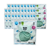 블루본 아이노우 코지업 소형 어린이 마스크 민트 30매