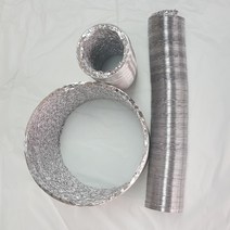 산업용 은박후렉시블10m 호일 은박자바라 닥트호스 고온용 주름관, 250mm