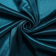 패브릭창 보드레공단 무지 30종 안감 돌상 테이블보 주문제작가능 촬영용, 청록색