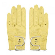 까스텔바작 BGAMGL701LE 여성 램스킨 양손 골프 장갑, 18